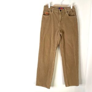 Empyre Relaxed Corduroy Pants Tan Wide Wale Vintage Style